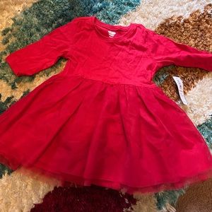 6-12 month red dress
